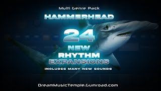 24 New HAMMERHEAD Rhythm Expansions  Demo [upl. by Vatsug]