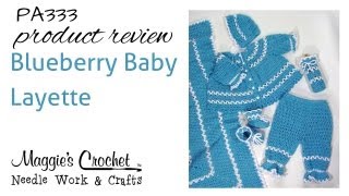 Blueberry Baby Layette  Product Review PA333 [upl. by Joella]