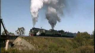 Russian P36 Steam Locomotives [upl. by Sidnarb]