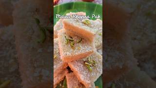 Mawa Khopra Pak Recipe  khoprapak coconut coconutbarfi coconutladoorecipe barfi shorts viral [upl. by Cherilyn713]