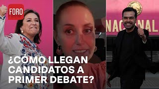 Primer debate presidencial ¿Cómo llegan los candidatos  Agenda Pública [upl. by Lesak]