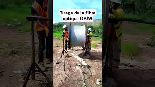 Tirage fibre optique OPJW [upl. by Eva494]