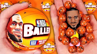 Opening The Zuru NBA Ballers  Mini Brands Basketball [upl. by Ettenej]