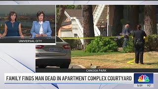 Man fatally stabbed in Canoga Park apartment [upl. by Neirbo]