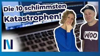 10 schlimmste Fehler in WooCommerce und was im Notfall zu tun ist… RecoveryModus bei Whitescreen [upl. by Norra]