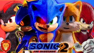 EL TRAILER DE SONIC 2 LA PELICULA EN ESPAÑOL 2021  FANMADE TRAILER SONIC MOVIE LEON PICARON [upl. by Jehius72]