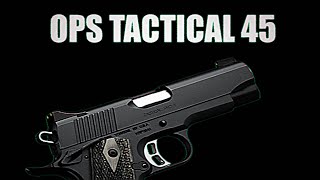 Golden Eagle 1911 Custom GBB  OPS Tactical 45  DX  RA 5 [upl. by Esirahs]