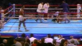 Tyson vs Johnson  1st Round Knockout [upl. by Noelc]