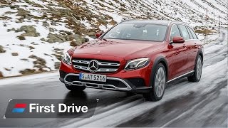 2017 Mercedes EClass AllTerrain first drive review [upl. by Sirod]