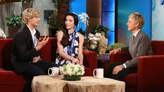 Meryl Davis and Charlie White Talk Dancing with the Stars [upl. by Debora190]