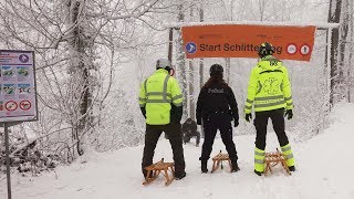 Sicheres Schlitteln am Uetliberg [upl. by Axe]