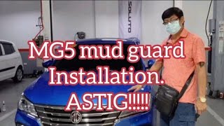 MG5 CORE MT DIY Mud Guard Installation [upl. by Hanako]