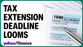 Tax extension deadline is Oct 15 What you should know [upl. by Gunter157]