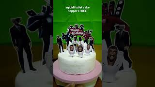 sqibidi toilet best Cake Ideas shorts viral [upl. by Ahseekan]