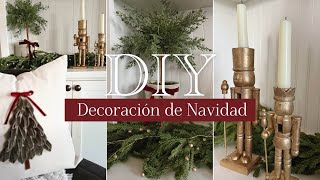 DIY DECORACIÓN DE NAVIDAD  IDEAS PARA DECORAR EN NAVIDAD  DIY Christmas Decor [upl. by Rudolph192]