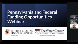 Pennsylvania and Federal Funding Opportunities Webinar [upl. by Dicky605]