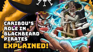 One Piece Caribous Important Role In Blackbeard Pirates Explained [upl. by Brockie]