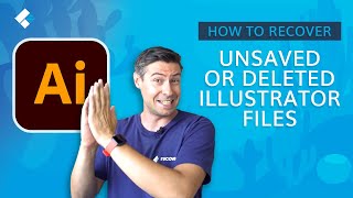 How to Recover Unsaved or Deleted Illustrator Files 3 Solutions [upl. by Neeven]