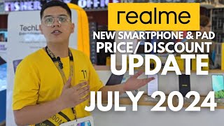 realme  PRICE LIST UPDATE JULY 2024 DISCOUNT AND PROMO  GT6  TECHLIFE PAD [upl. by Ahse]