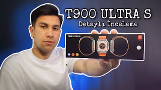 UYGUN FİYATLI APPLE WATCH REPLİKASI OLAN T900 ULTRA S MODELİNİ İNCELEDİM [upl. by Yemrej]