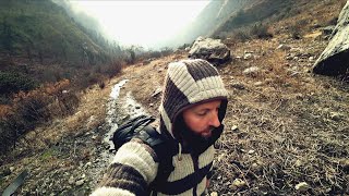 13 Hours Hiking Up Himalaya Alone🇳🇵 [upl. by Fanestil900]