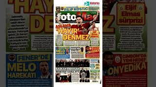 fotoMaç Gazetesi 1 Sayfa  12 Eylül 2024 [upl. by Teece]