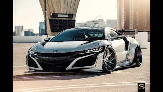 DocZilla’s Liberty Walk Acura NSX  SV67XC  Savini Wheels [upl. by Epuladaugairam]