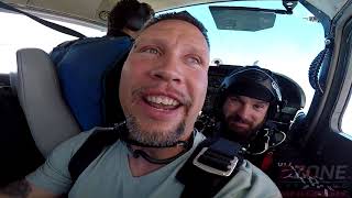 Nathan Giovacchinis DZONE Tandem skydive at Skydive Idaho [upl. by Marielle236]