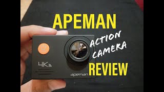 Best Camera for Travel Vlog Apeman A79 4K Action Camera [upl. by Bultman]