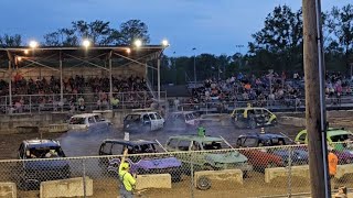 Pinckneyville IL Demo Derby April 27th 2024 Vans [upl. by Oriaj]