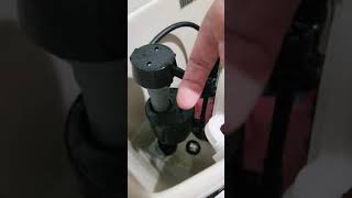 why toilet keeps running fill valve gets stuck [upl. by Enitsirhk448]