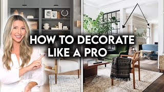 10 INTERIOR DESIGN STYLING SECRETS YOU SHOULD KNOW  DESIGN HACKS [upl. by Zilber]