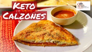 Keto Calzones  How to Make Fathead Dough Recipe ketoessentials Lowcarb ketolifestyle ketodiet [upl. by Einiffit]