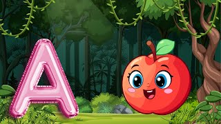 A Apple Song  Inspired By ABC song Gracies Corner  Nursery Rhymes  Kids Songs 146 [upl. by Acinorahs445]