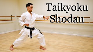 Kata Taikykoku Shodan Full Tutorial [upl. by Ingham]