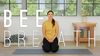 Bee Breath  Bhramari Pranayama [upl. by Karlyn]