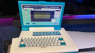 VTech PreComputer Notebook Sarcasm Review Part 3 [upl. by Anirehtac213]