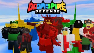 All Doomspire Defense Bosses themes [upl. by Skolnik971]