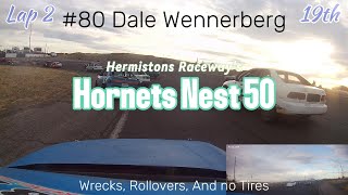 2024 Hornets Nest 50 Hermiston Raceway Onboard Dale Wennerberg [upl. by Ettesil]