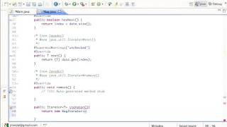 Java Building your own Iterator using Inner Classes Tutorial [upl. by Barthel785]