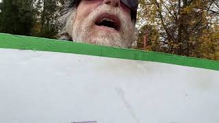 Man With Sign November 21 02024 [upl. by Ardnayek]