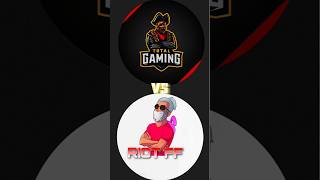 Total Gaming vs Riot ff  best gameplay total Gaming Riot ff shorts [upl. by Nevla]