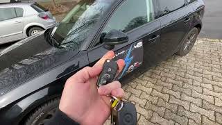 How to sync and reset your remote key relearn Audi A3S3 Sportback DIY [upl. by Orsa]