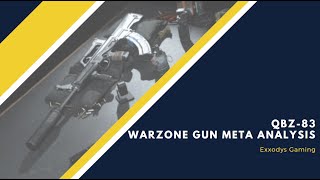 Warzone Gun META Analysis  QBZ83 TTK Recoil Pattern Stats [upl. by Sitnerp]