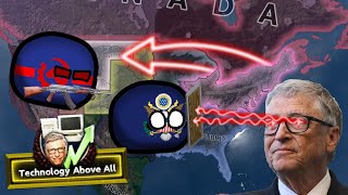 Can Bill Gates restore America in a Communist World Hoi4  Red World [upl. by Adonis]