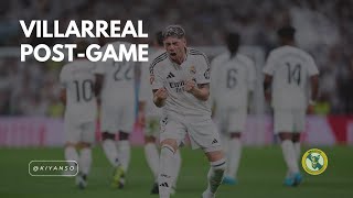 Real Madrid 2  0 Villarreal Postgame La Liga 2024  2025 [upl. by Annovoj]