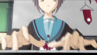 Suzumiya Haruhi no Yuuutsu  Yuki likes games [upl. by Rhett439]