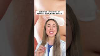 Médico explica por qué no usa cremahidratante 💙 skincare dermatologa rutinafacial hidratante [upl. by Nodarb]