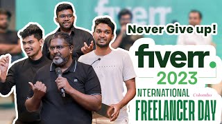 International Freelancer Day Colombo Part 7 Fiverr Event Sri Lanka 2023 Testimonials [upl. by Ylaek]