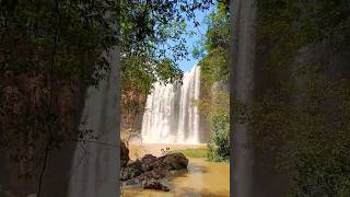 Exploring the Unknown Realm of a Waterfall travel korbachhattisgarh [upl. by Nahtanohj]